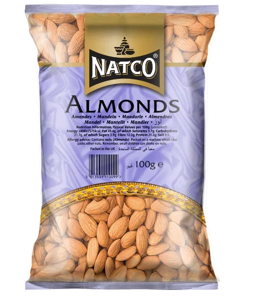 Natco Almonds 20X100G