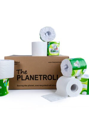 Eco-Friendly 100% Recycled Toilet Paper | Soft, Biodegradable & Plastic-Free