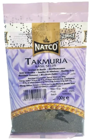 Natco Takmuria (Basil Seeds) 20X100G