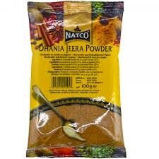 Natco Dhania/Jeera Blend 20X100g