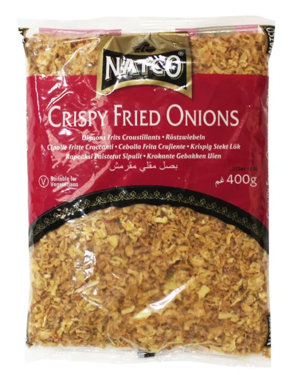 Natco Crispy Fried Onions 12X400g