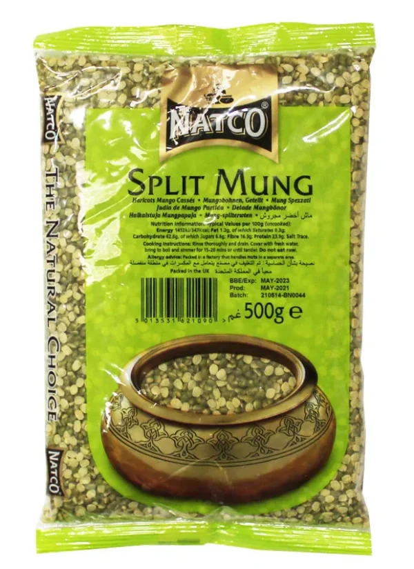 Natco Mung Split 20X500G