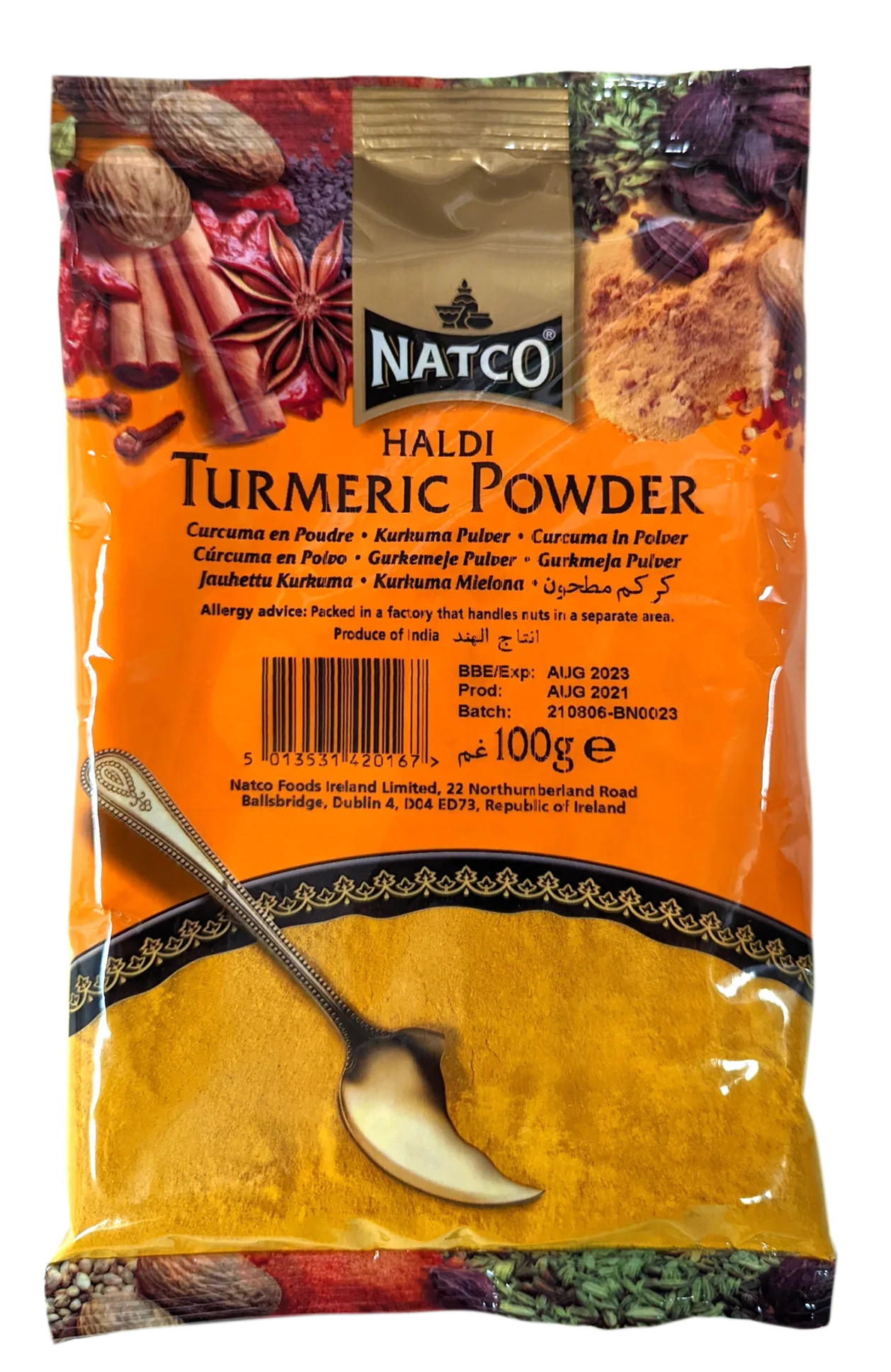Natco Turmeric Powder 20X100G