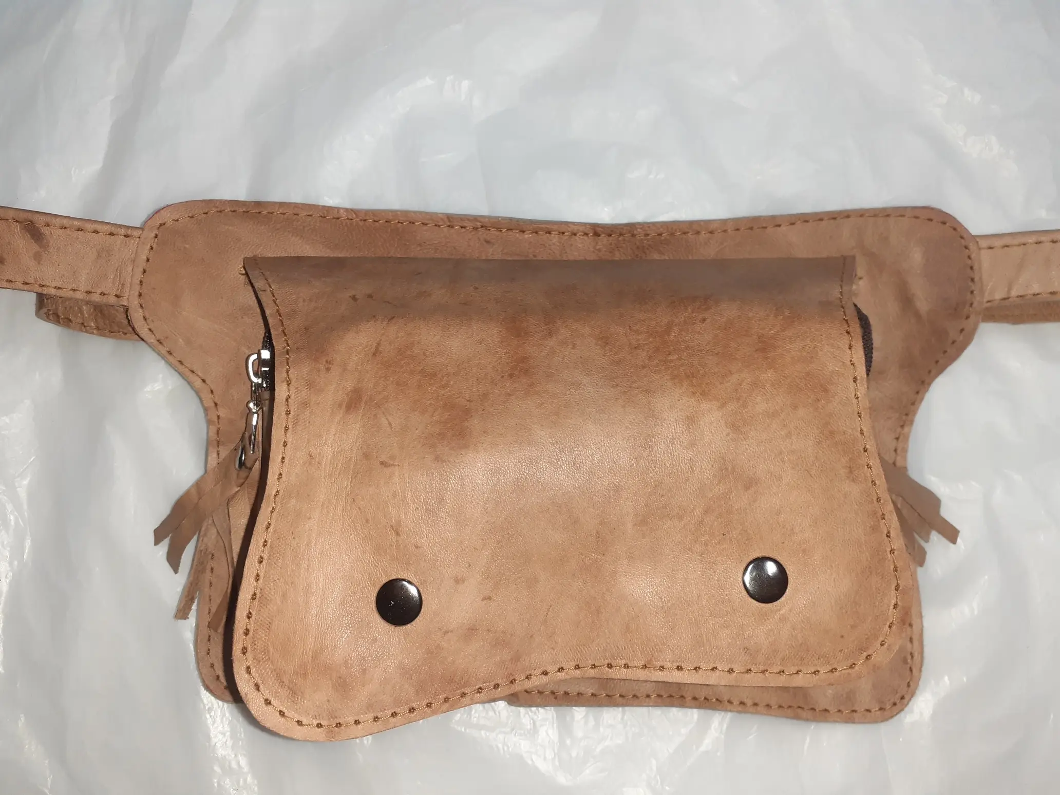 Riñonera rectangular 3 cremalleras L