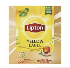 LIPTON YELLOW LABEL TEA BAGS 12X100