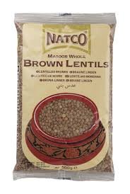 Natco Brown Lentils 10X1Kg