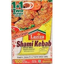 LAZIZA SHAMI KEBAB MASALA 6X100g