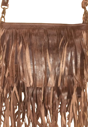 Bolso de fiesta hippie de flecos