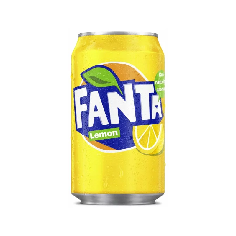 Fanta Lemon- DK - CAN 24x330ML"Export" 99 Trays / Europalette