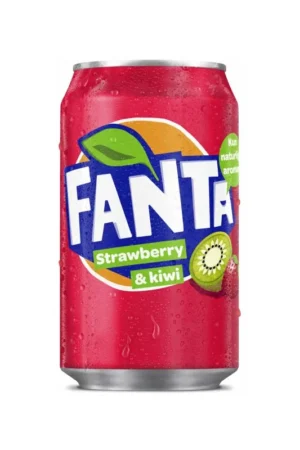 Fanta Strawberry + Kiwi CAN 24x330ML"Export" 99 Trays / Europalette