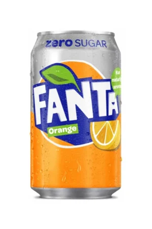 Fanta Zero 24x330ML CAN"Export" 99 Trays / Europalette
