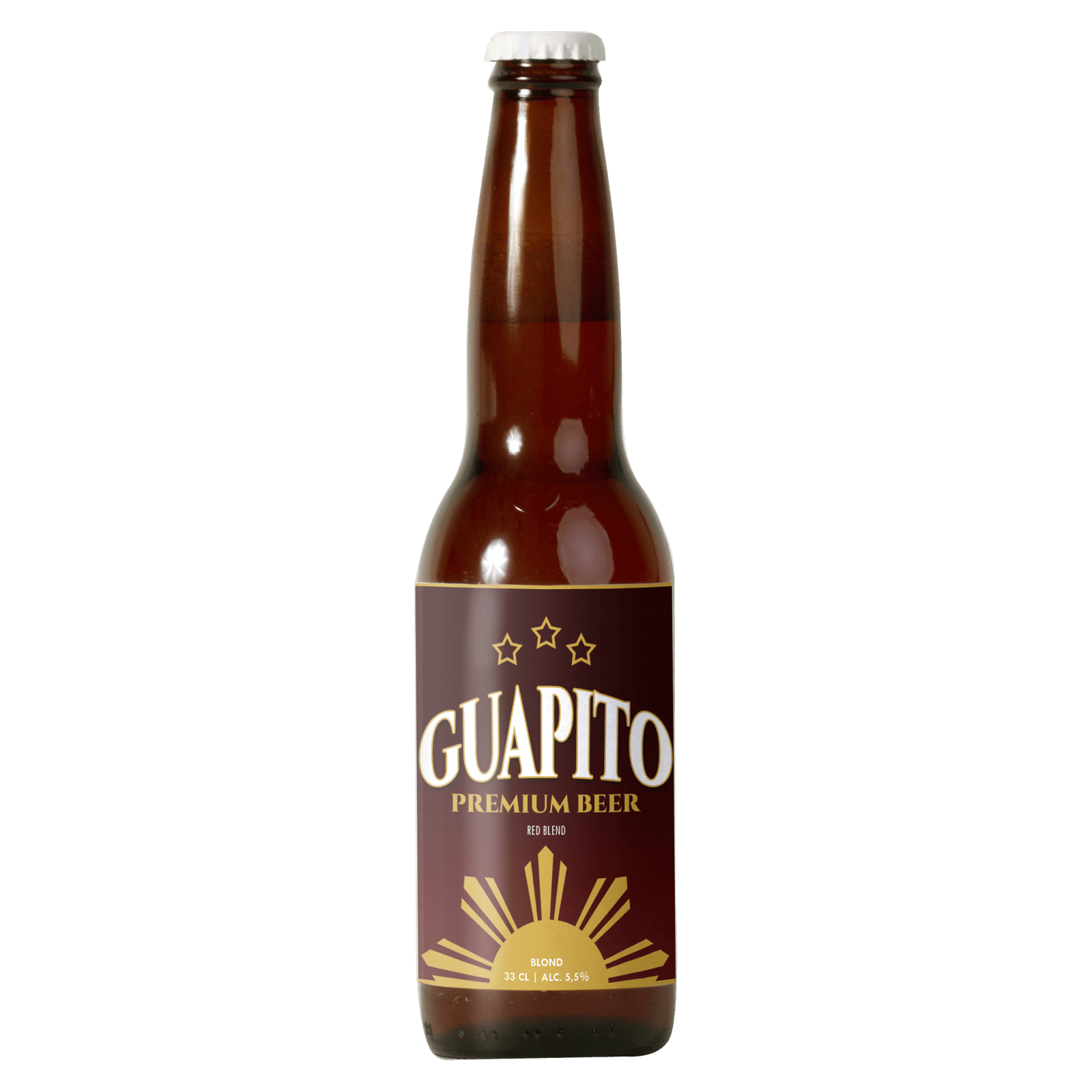 Guapito Beer (330ml x 24)- Belgian Blond