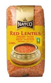 Natco Red Lentils Polished 10X1KG