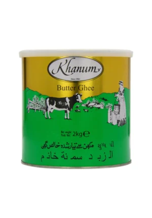 BUTTER GHEE KHANUM 6X2KG