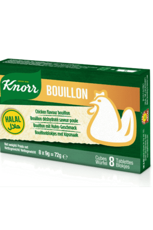 KNORR HALAL CHICKEN BOUILLON CUBES 24X72G