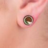 Conture Eco Luxury Wood Stud Earrings (4 Colours available) by Paguro Upcycle