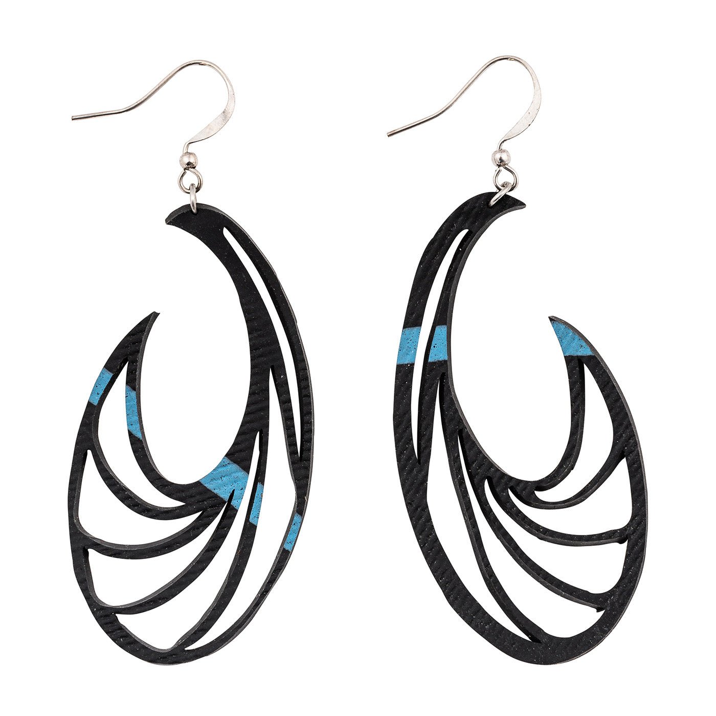 Ram Statement Inner Tube Earrings - Image 3