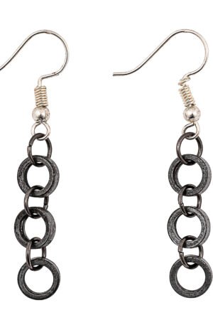Forger Bicycle Chain Earrings