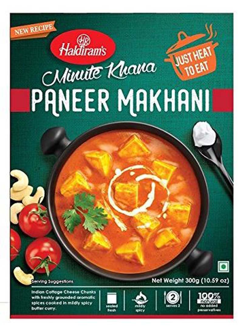 RTE HALDI'S PANEER MAKHNI 10X300G