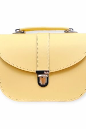 Olympia Handmade Leather Bag - Primrose Yellow