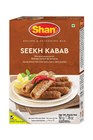 SHAN SEEKH KEBAB BBQ MIX 12X50G