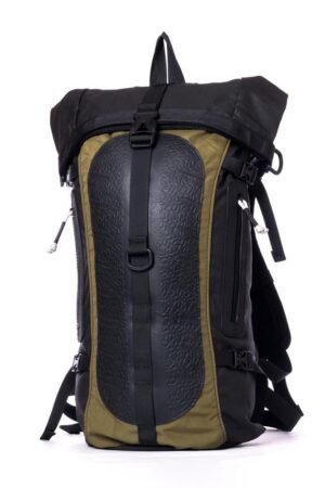 Soldier Waterproof Vegan Backpack with Laptop Compartment by Paguro Upcycle