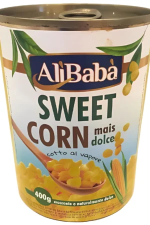 SWEET CORN CANNED 24*400G ALI BABA