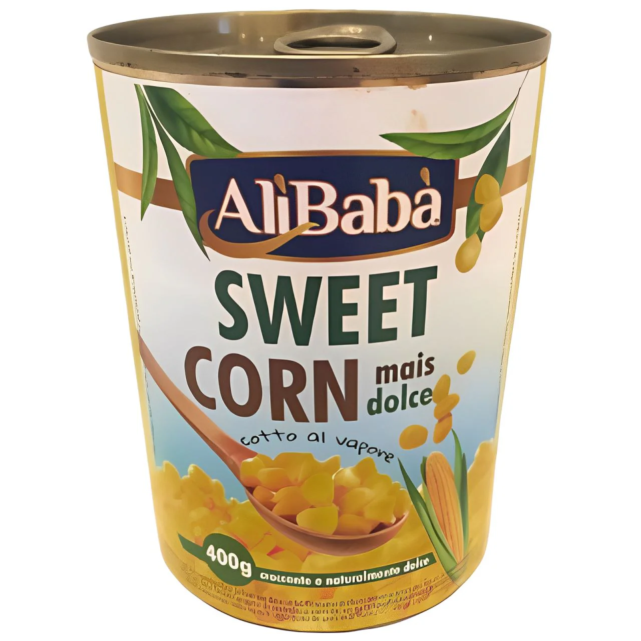 SWEET CORN CANNED 24*400G ALI BABA