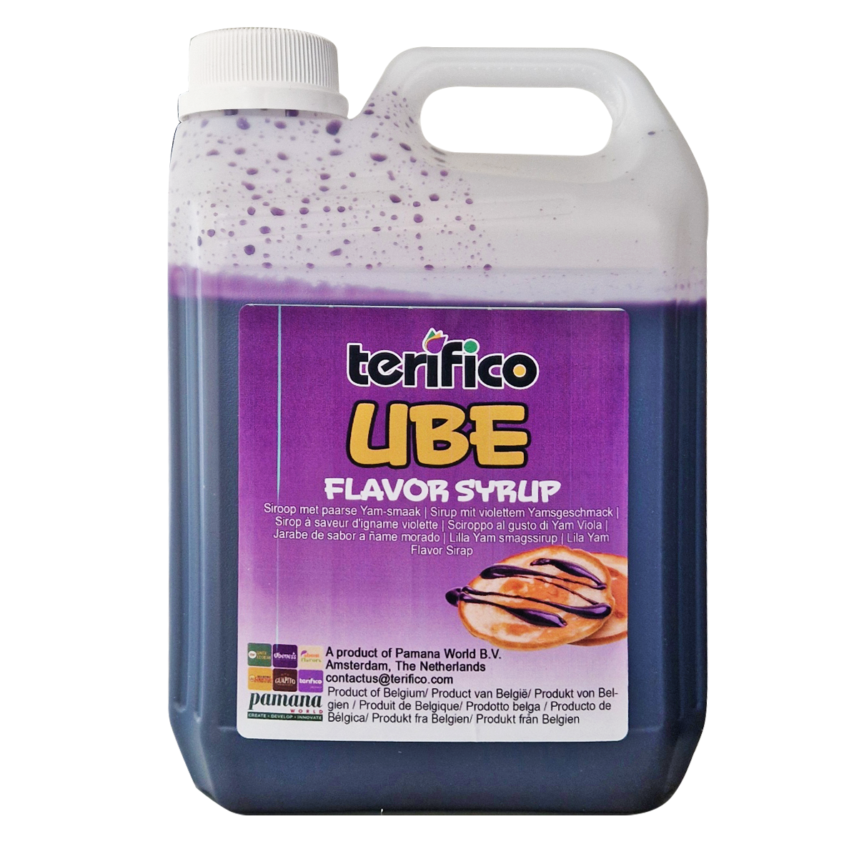 Ube (Purple Yam) flavor Syrup 2 liters - Image 2