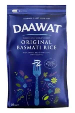 BASMATI DAAWAT ORIGINAL RICE 10KG