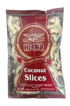HEERA COCONUT SLICES 10x200G
