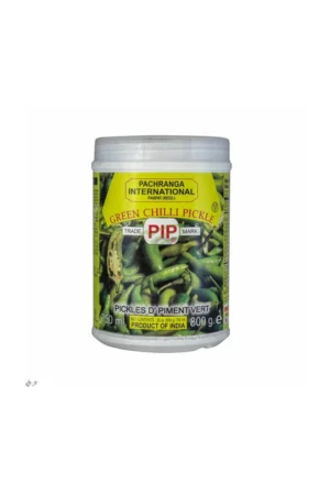 PIP GREEN CHILLI PICKLE 12X800G