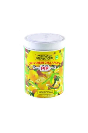PIP LIME AND GREEN CHILLI PICKLE 12X800G