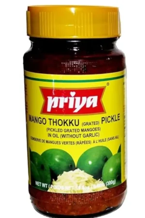 PRIYA MANGO THOKKU (GRATED) PICKLE 24X300G
