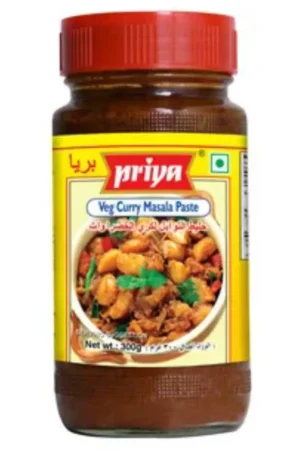 PRIYA VEG CURRY MASALA PASTE 24X300G