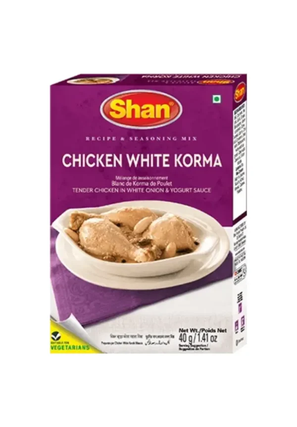 Shan Chicken White Korma Mix 12X40G