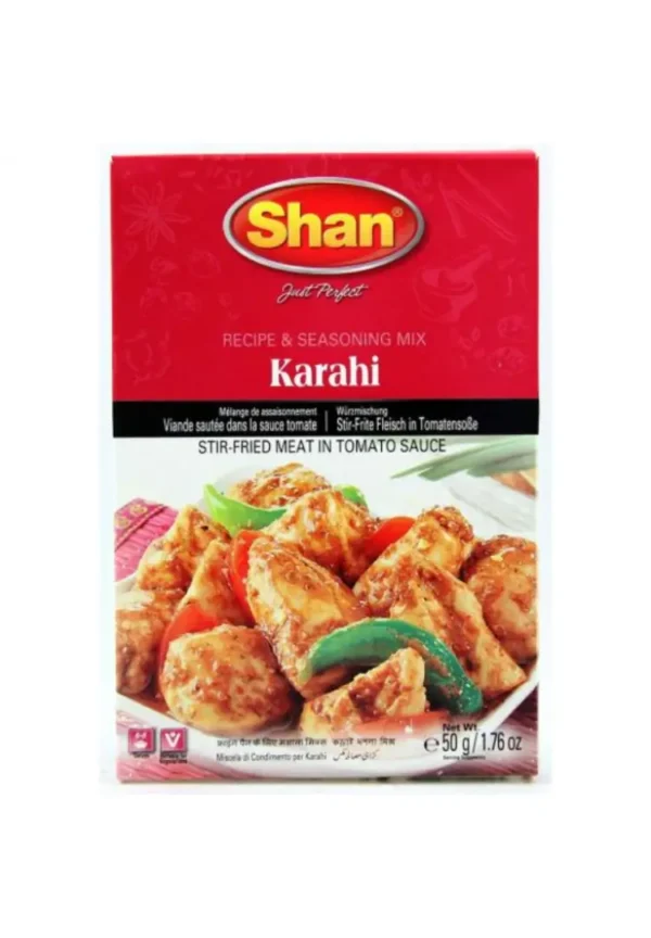 SHAN KARAHI / FRY GOSHT CURRY MIX 12X50G