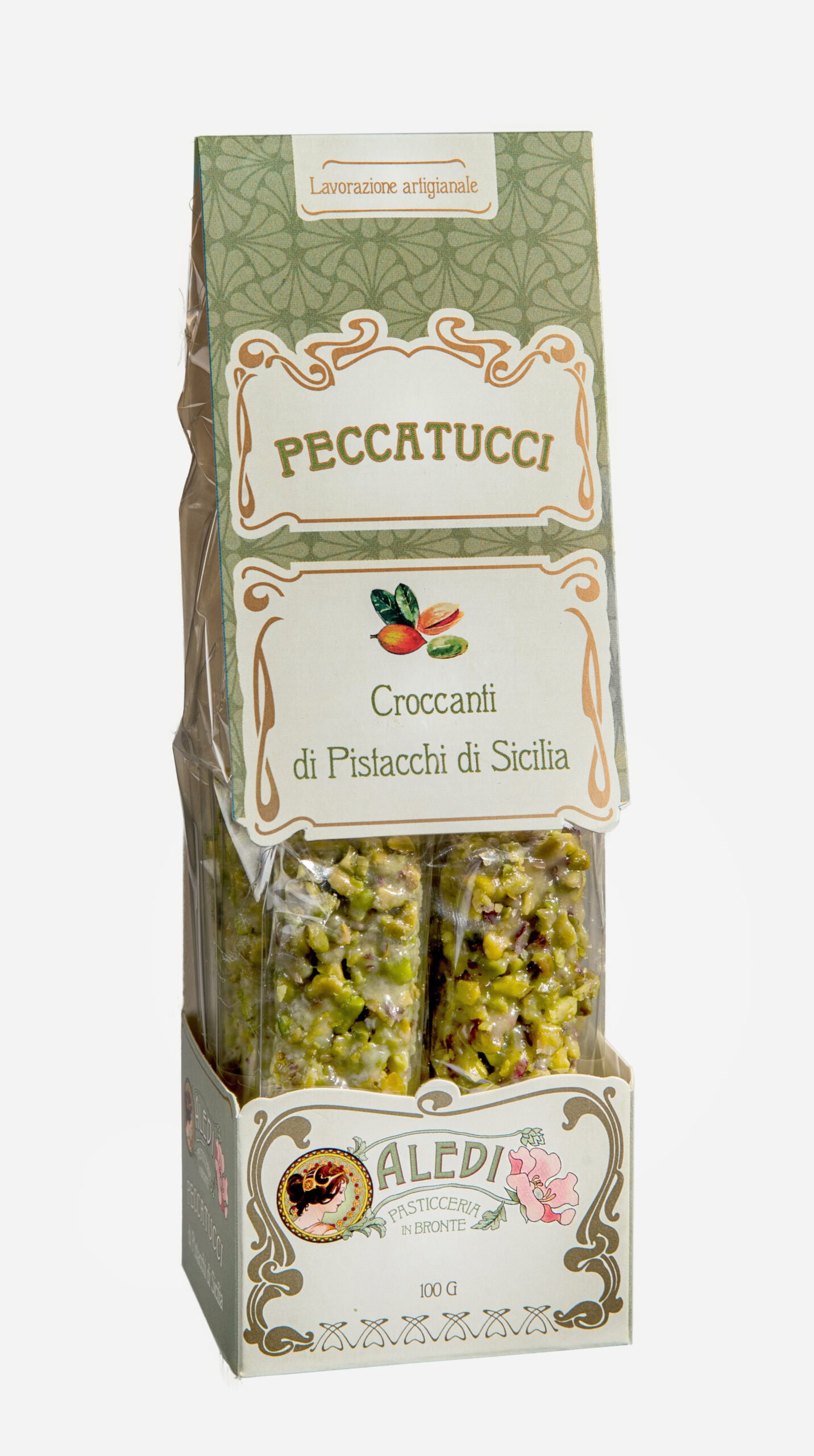 Peccatucci Pistacchi di Sicilia g.100 x 24