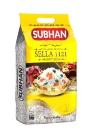 SUB 1121 SELLA RICE 4X5KG BOX