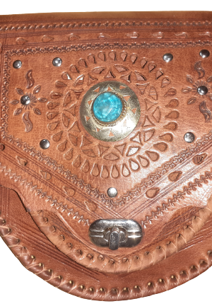 Bolso Ovalado Click Piedra