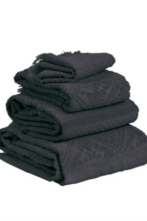 Zoé Guest Towel Carbone 30 X 50