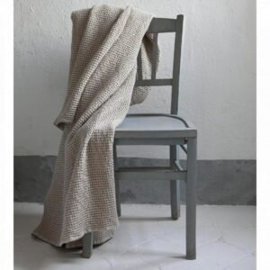 Maia Throw Blanket Craie 140 X 200