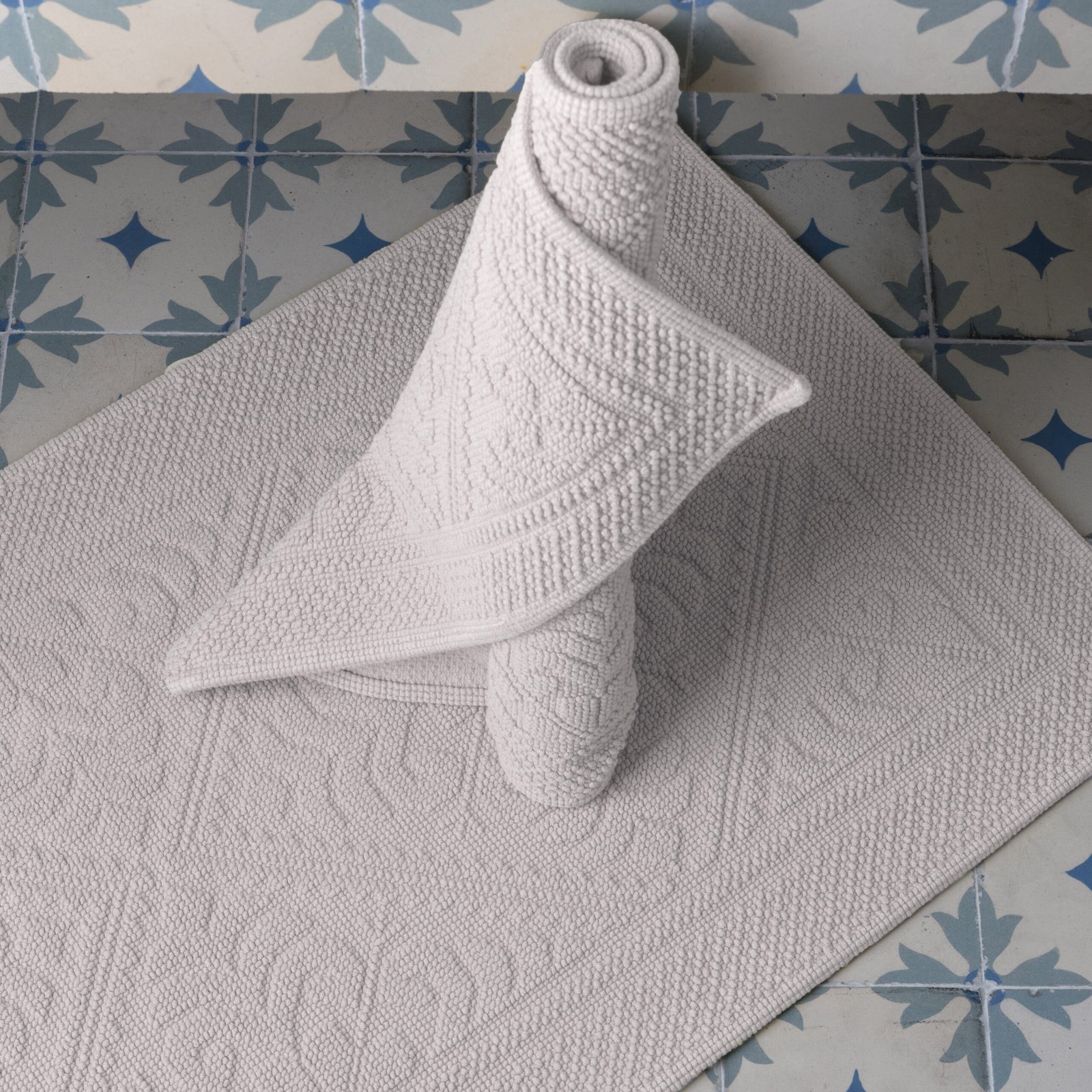 Enzo Bath Mat Ciment 54 X 64