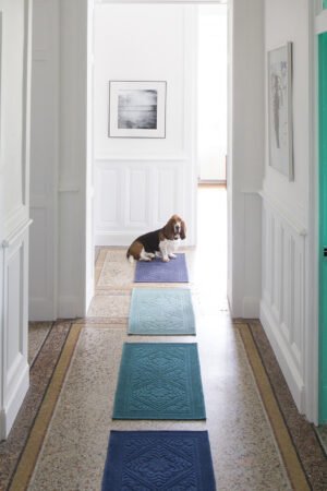 Enzo Bath Mat Vert de gris 54 X 64