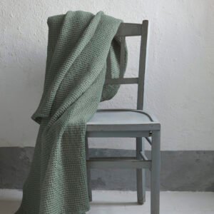 Maia Throw Blanket Vert de gris 140 X 200