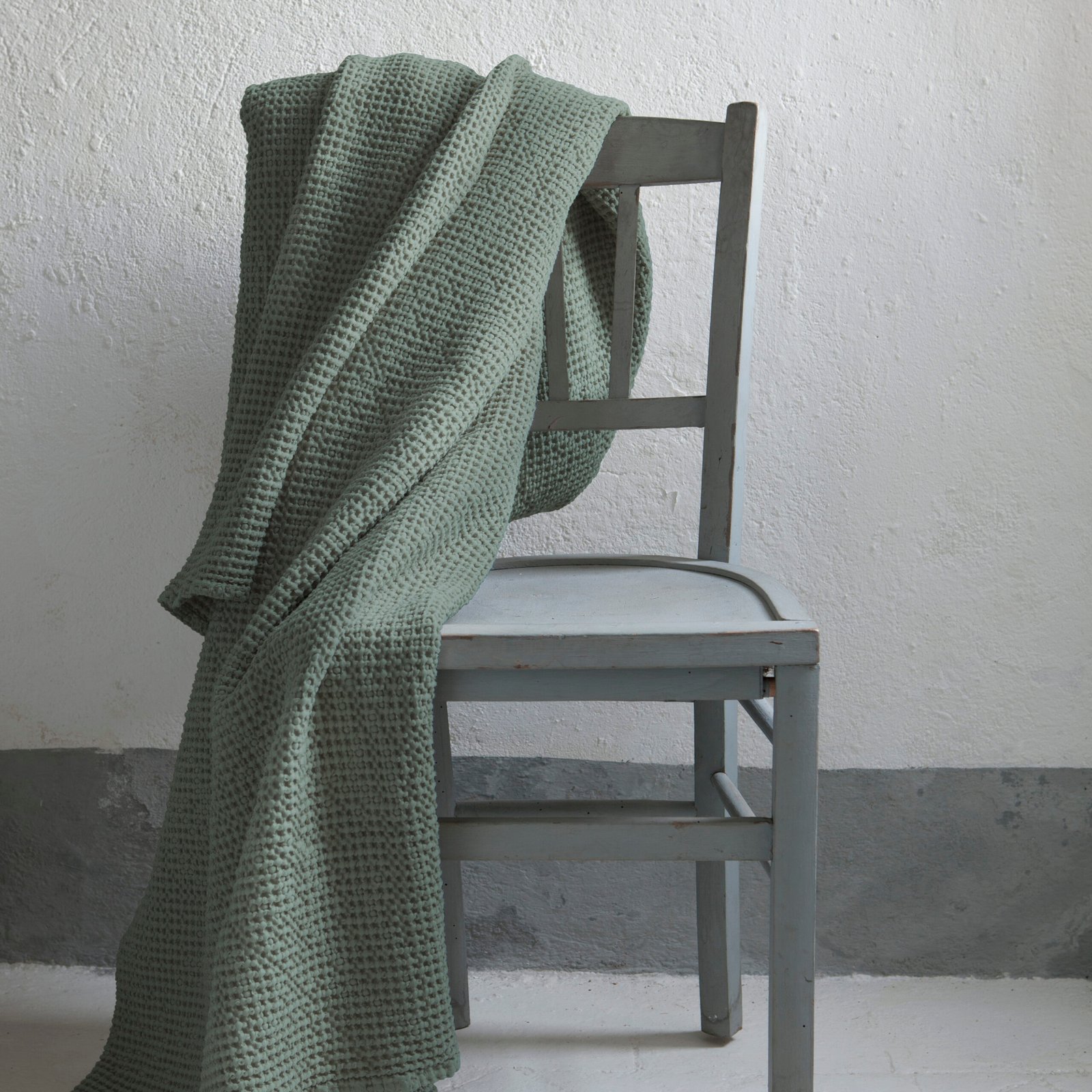 Maia Throw Blanket Vert de gris 140 X 200