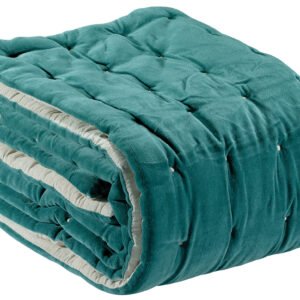 Elise Plain Bed Runner Vert de gris 90 X 240