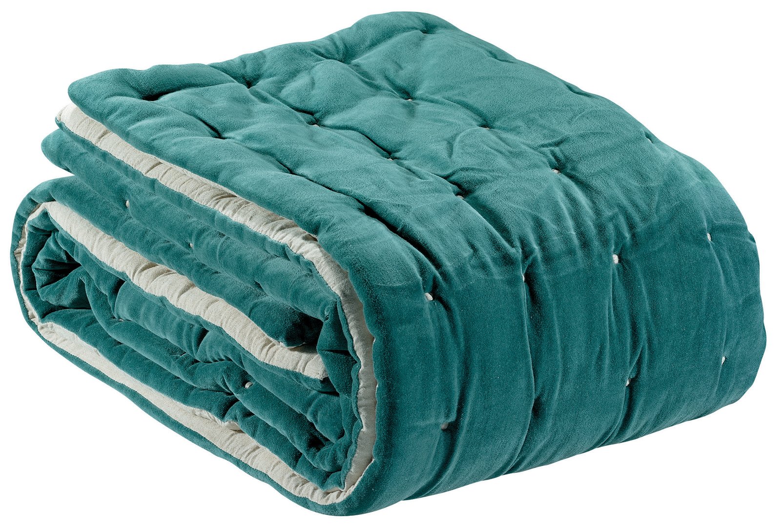 Elise Plain Bed Runner Vert de gris 90 X 240