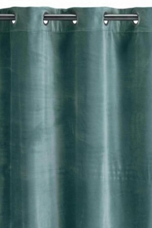 Elise Plain Curtain Vert de gris 140 X 280