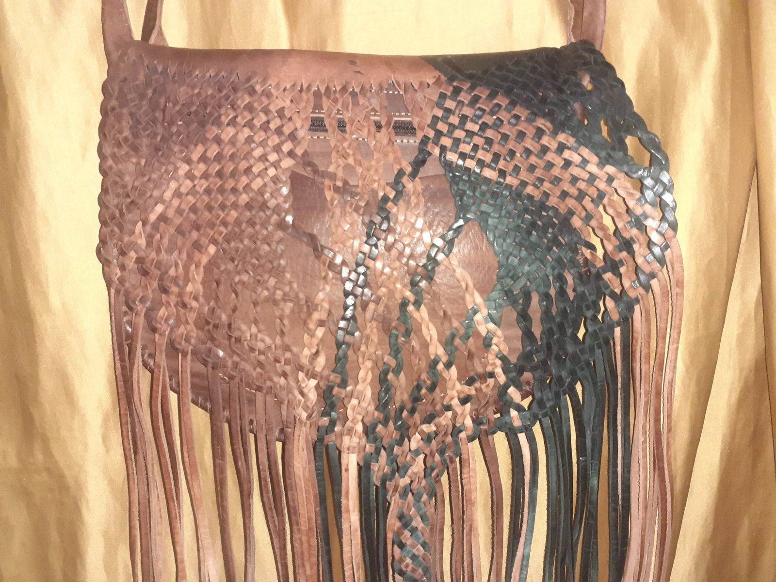 Bolso redondo Fez combinado